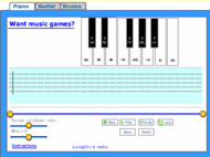 Drum machine online screenshot